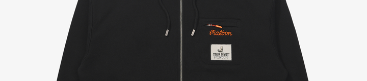 STUDIO SEOUL TOUR DIVOT FRENCH TERRY ZIP-UP