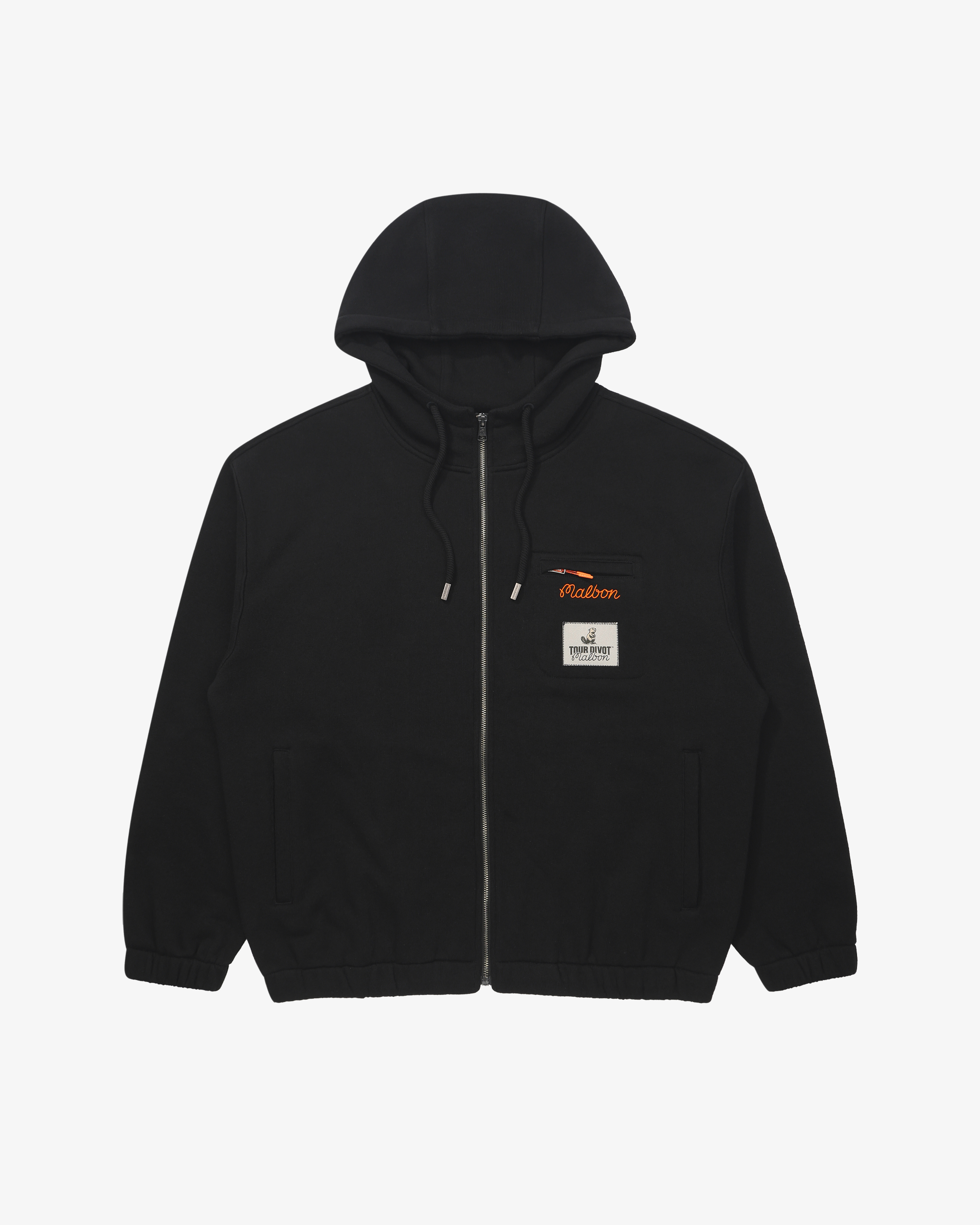 STUDIO SEOUL TOUR DIVOT FRENCH TERRY ZIP-UP