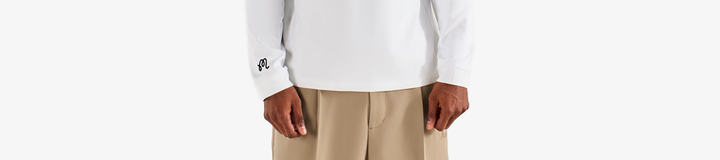 STUDIO SEOUL PANELLED MOCK NECK