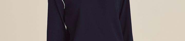 STUDIO SEOUL DOUBLE-KNIT WOMENS PULLOVER