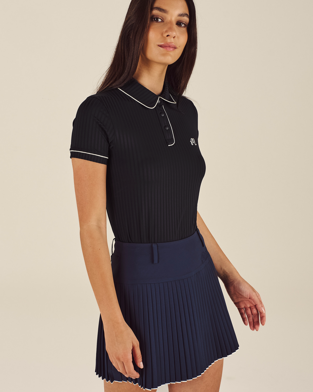 STUDIO SEOUL WRAP PLEATED SKIRT
