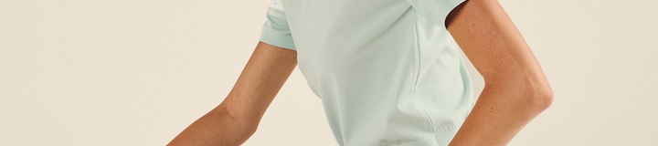 STUDIO SEOUL DOUBLE-COLLAR KNIT POLO