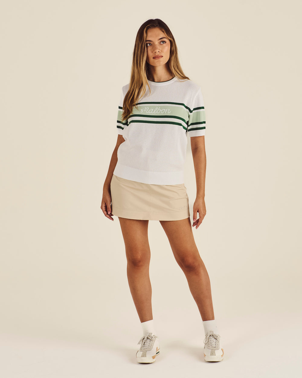 STUDIO SEOUL COLOR-BLOCKED KNIT TOP