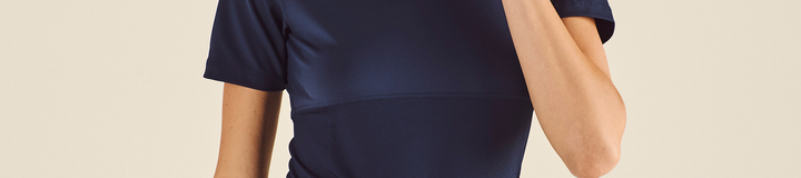 STUDIO SEOUL LOGO BANDING PLEATED SKIRT
