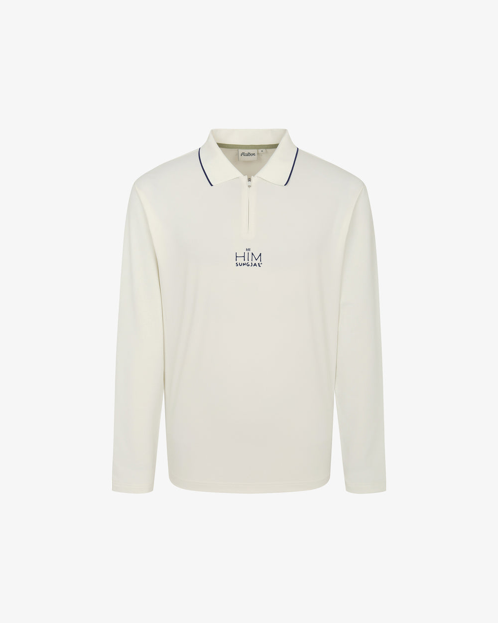 SUNGJAE IM TECH LONG SLEEVE POLO