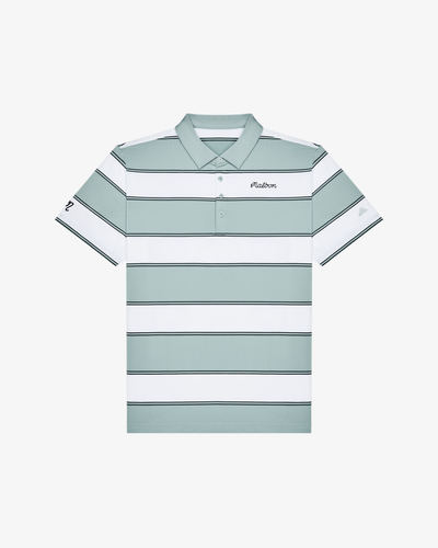 ADIDAS ULTIMATE 365+ JUMBO STRIPE CLIMACOOL POLO SHIRT