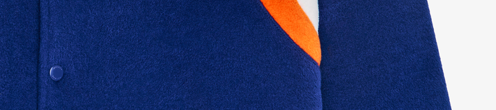 KNICKS THE GARDEN VARSITY JACKET