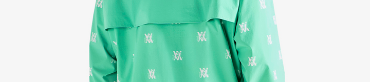 ARSHAM MONOGRAM QUARTER ZIP