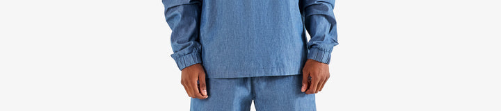 GDC DENIM ELASTIC WAIST PANT