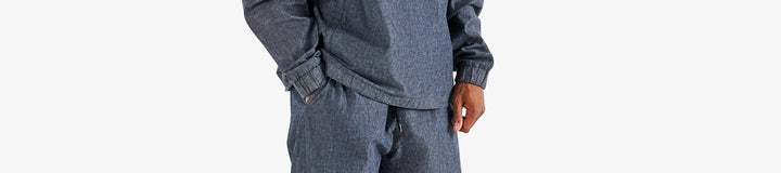 GDC DENIM ELASTIC WAIST PANT