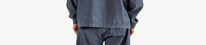 GDC DENIM ELASTIC WAIST PANT