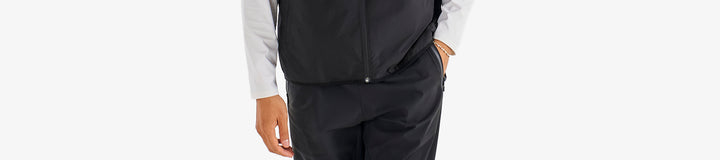 PERFORMANCE RIBBED PANEL VEST