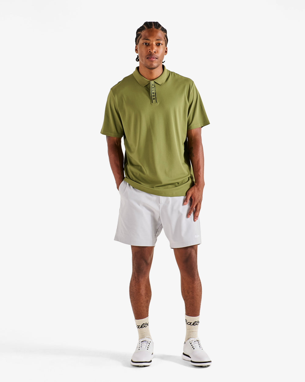 BLOCK PLACKET POLO