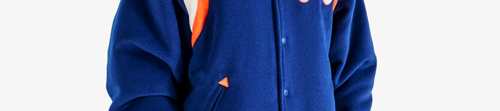 KNICKS THE GARDEN VARSITY JACKET