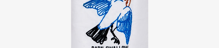 BIRDS OF GEORGIA SWALLOW EMBROIDERED DRIVER COVER
